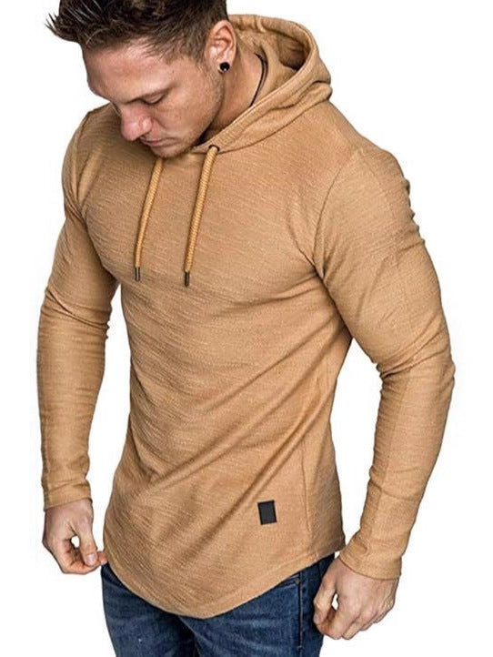 Mens Fashion Hoodies Fleece Long Sleeve Athletic Sweatshirt Pullover T Shirt