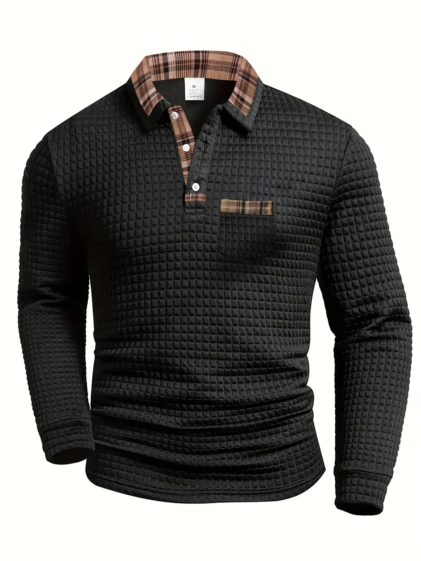 Beeckhoven Polo Shirt with Check Pattern