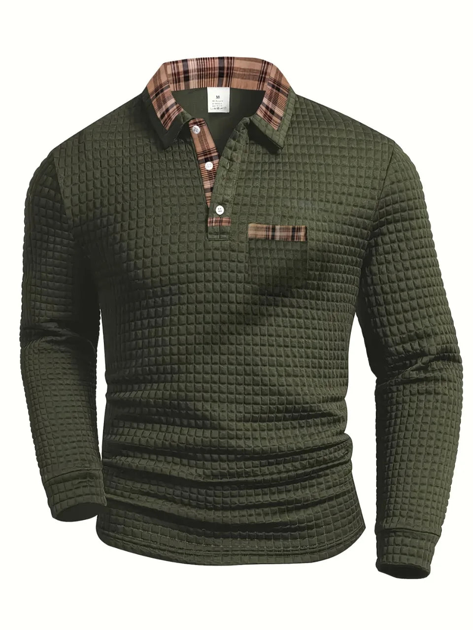 Beeckhoven Polo Shirt with Check Pattern