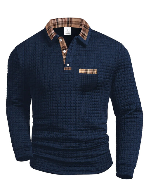 Beeckhoven Polo Shirt with Check Pattern